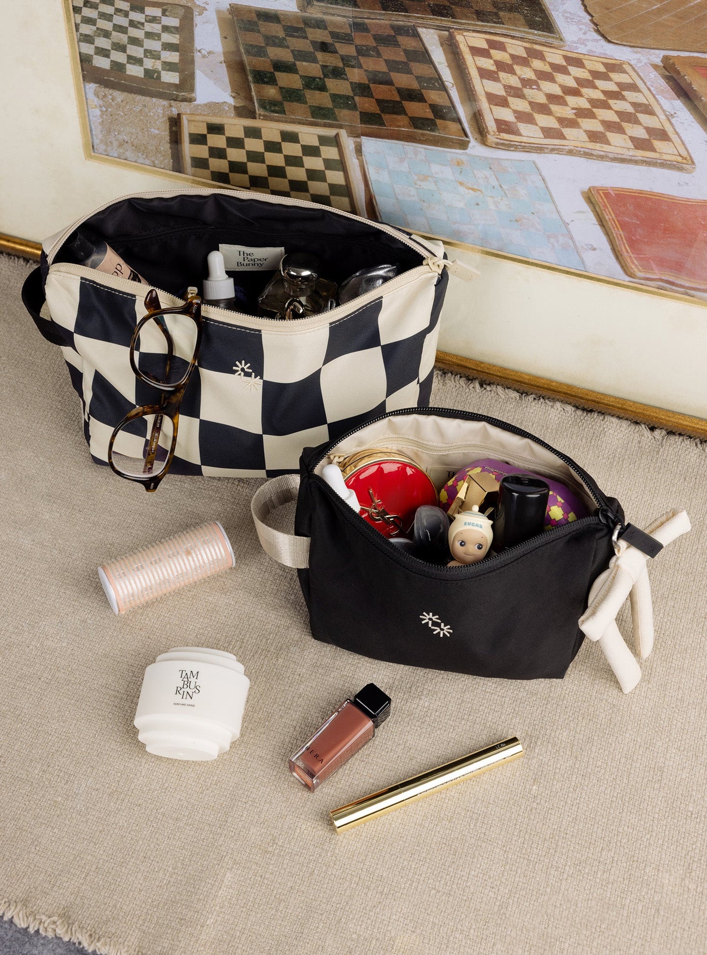 Travel Pouches (Checkerboard)