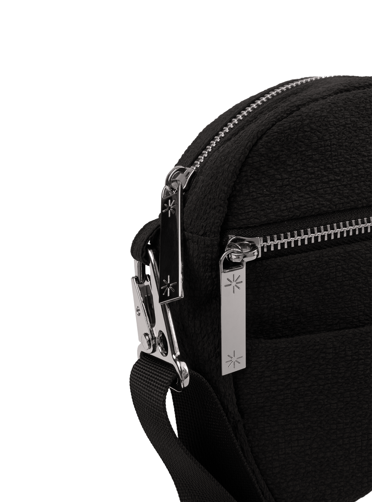 Cruise Crossbody (Seersucker Noir)