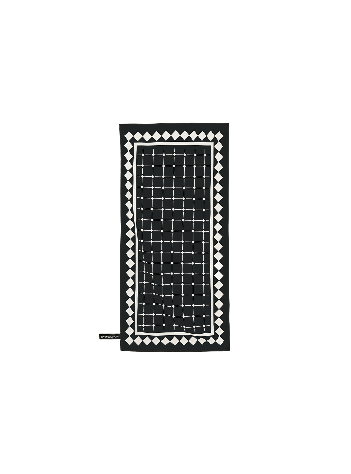 Mini Travel Towel (Tile Black)