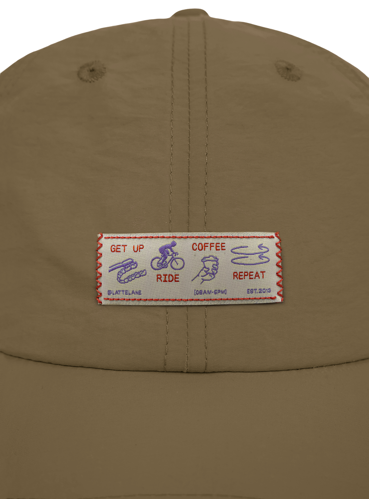 Camper Cap (Get Up Coffee Repeat Drip)