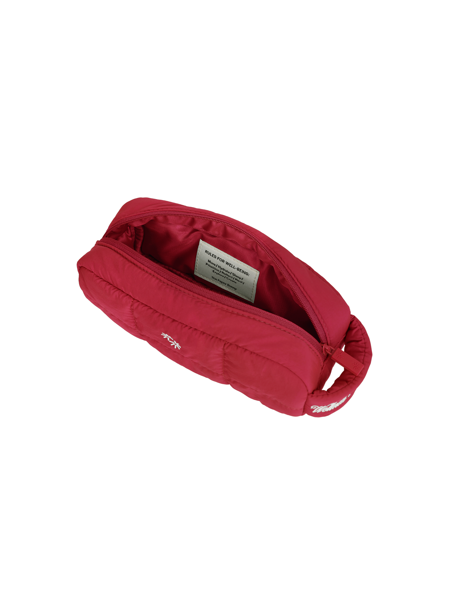 Mini Pillow Pouch (Nylon Cherry)