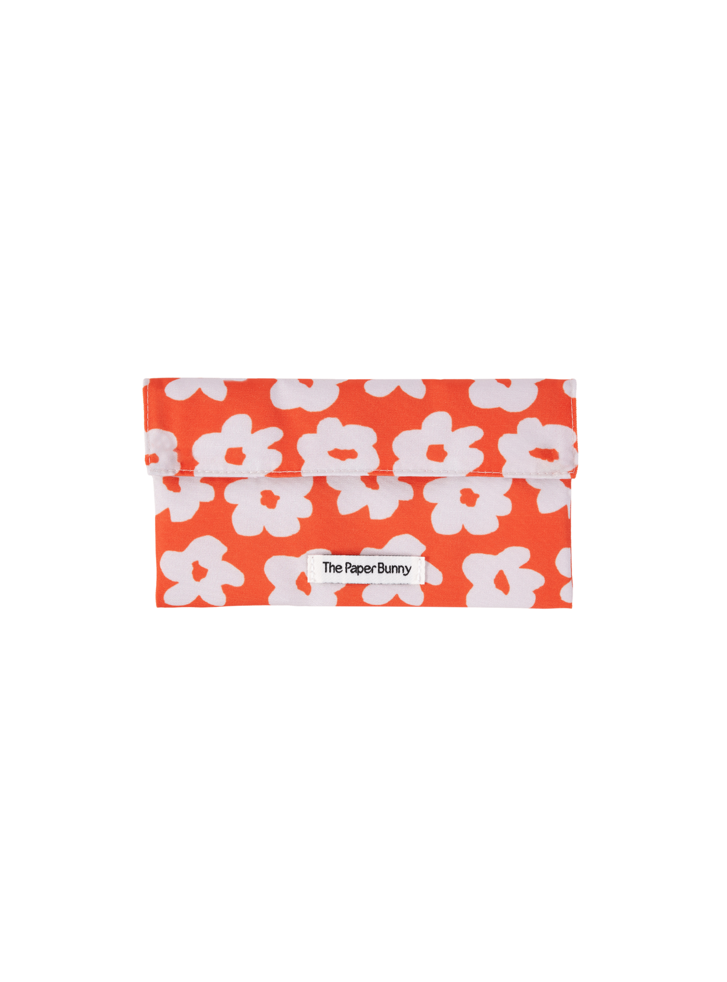Mini Pocket Pouch (Daisies Scarlet)