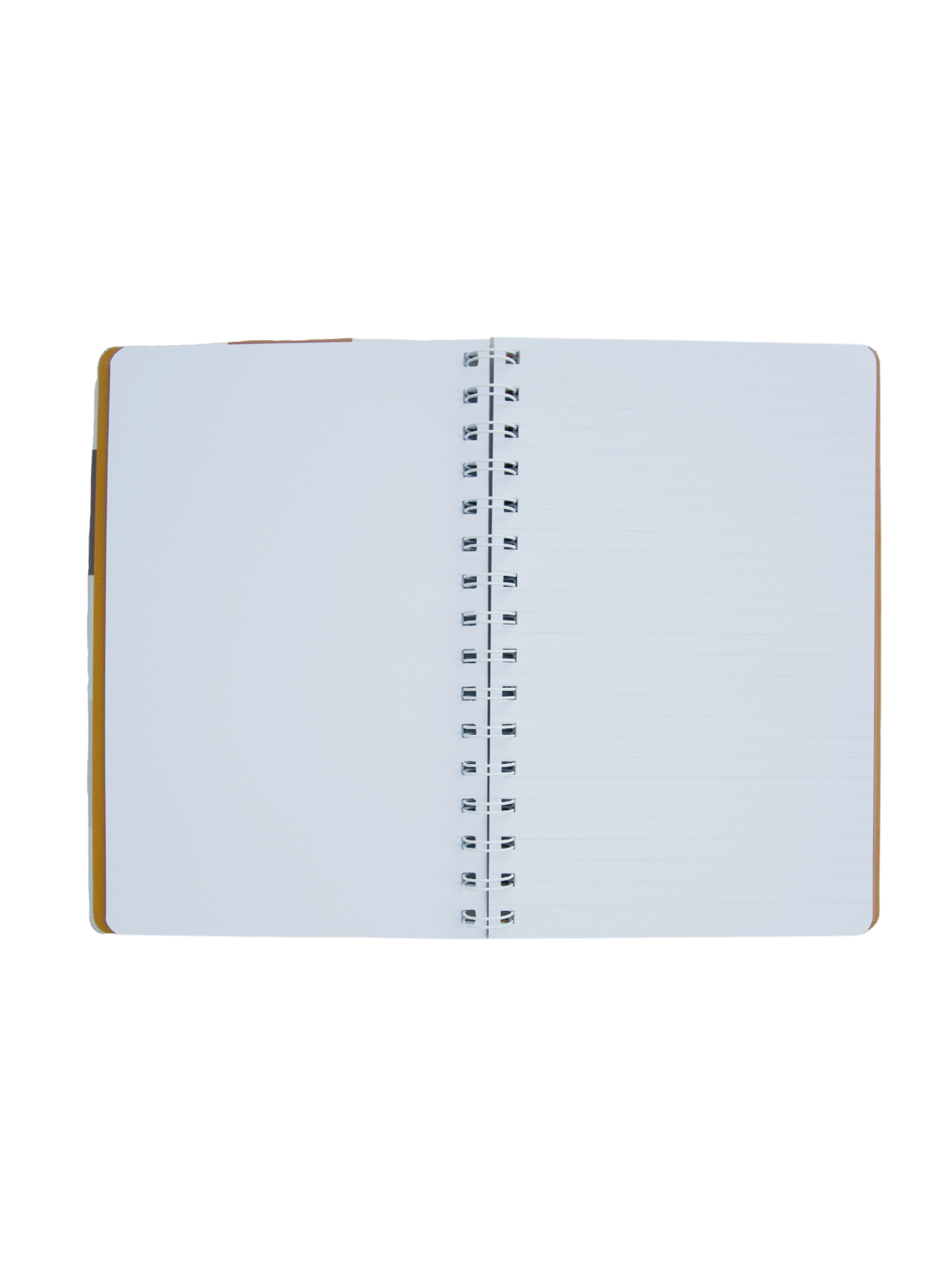 One Step At A Time Ring Bound A5 Lined and Blank Notebook