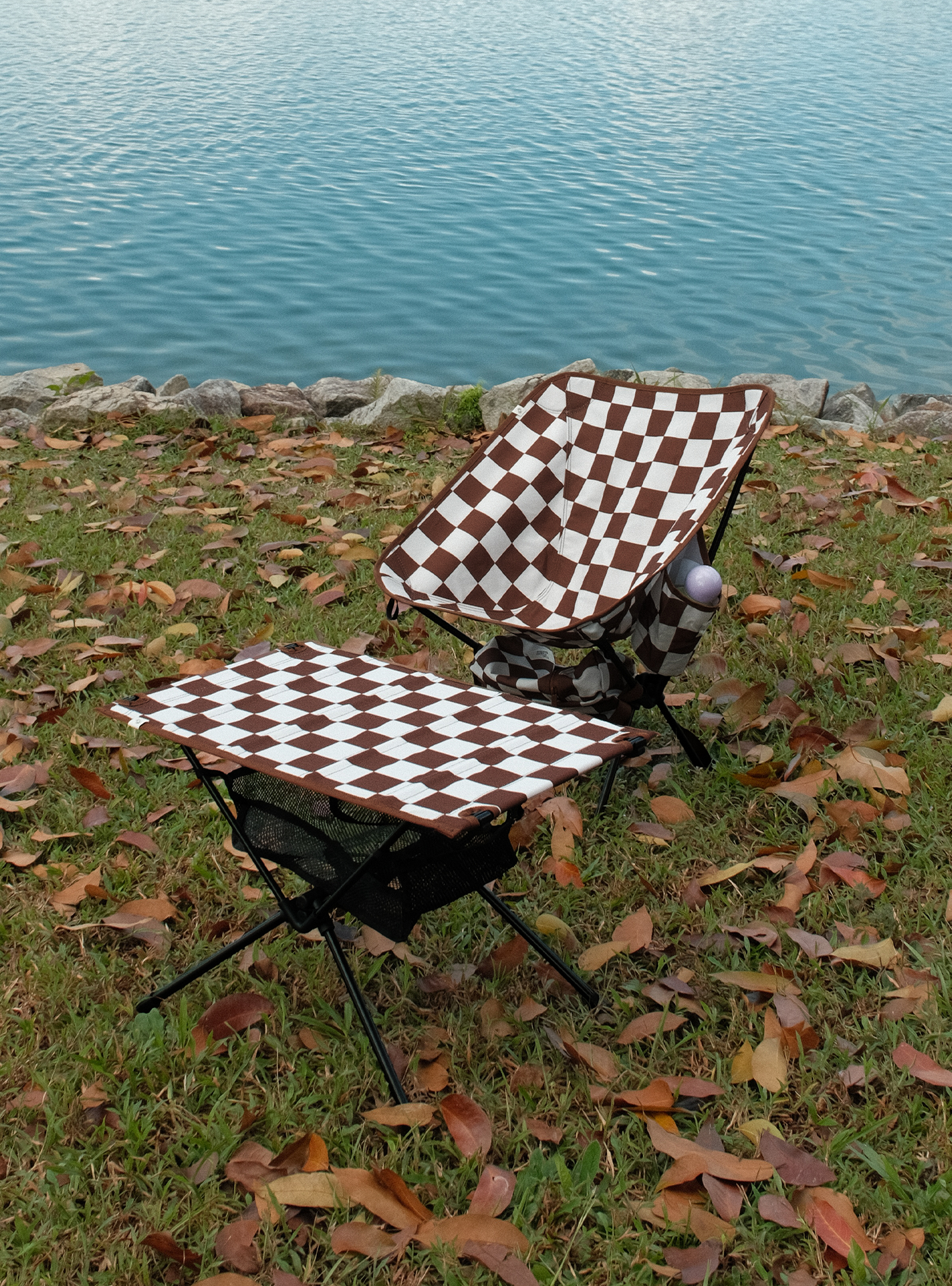 Basecamp Table (Cocoa Quilt)