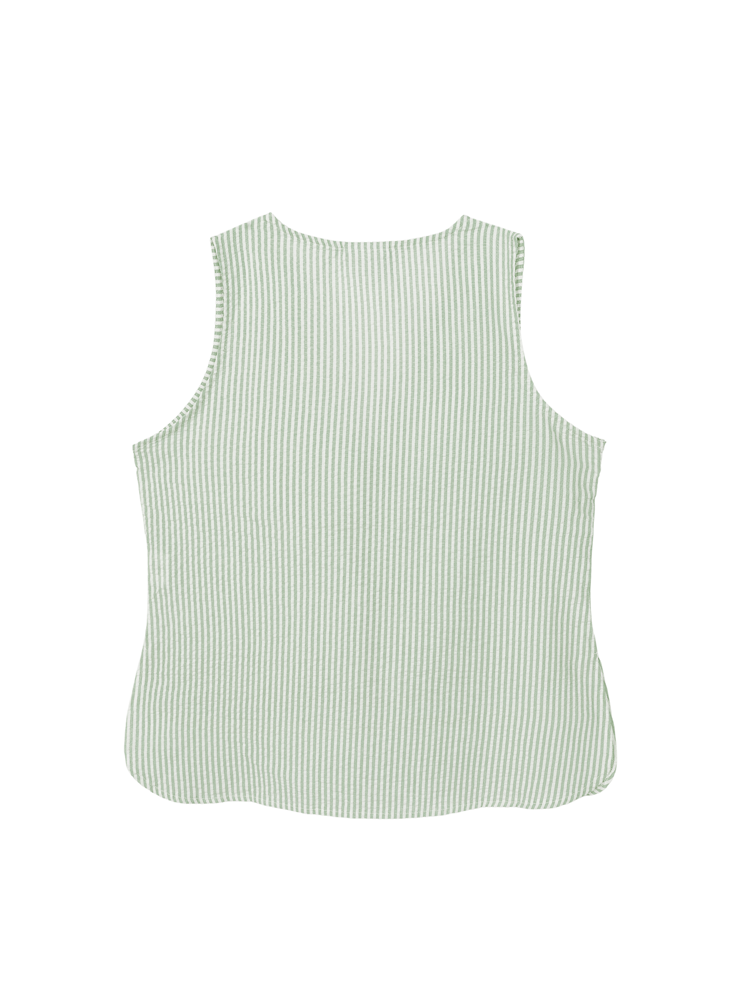 Relaxed Tie Vest (Palm)