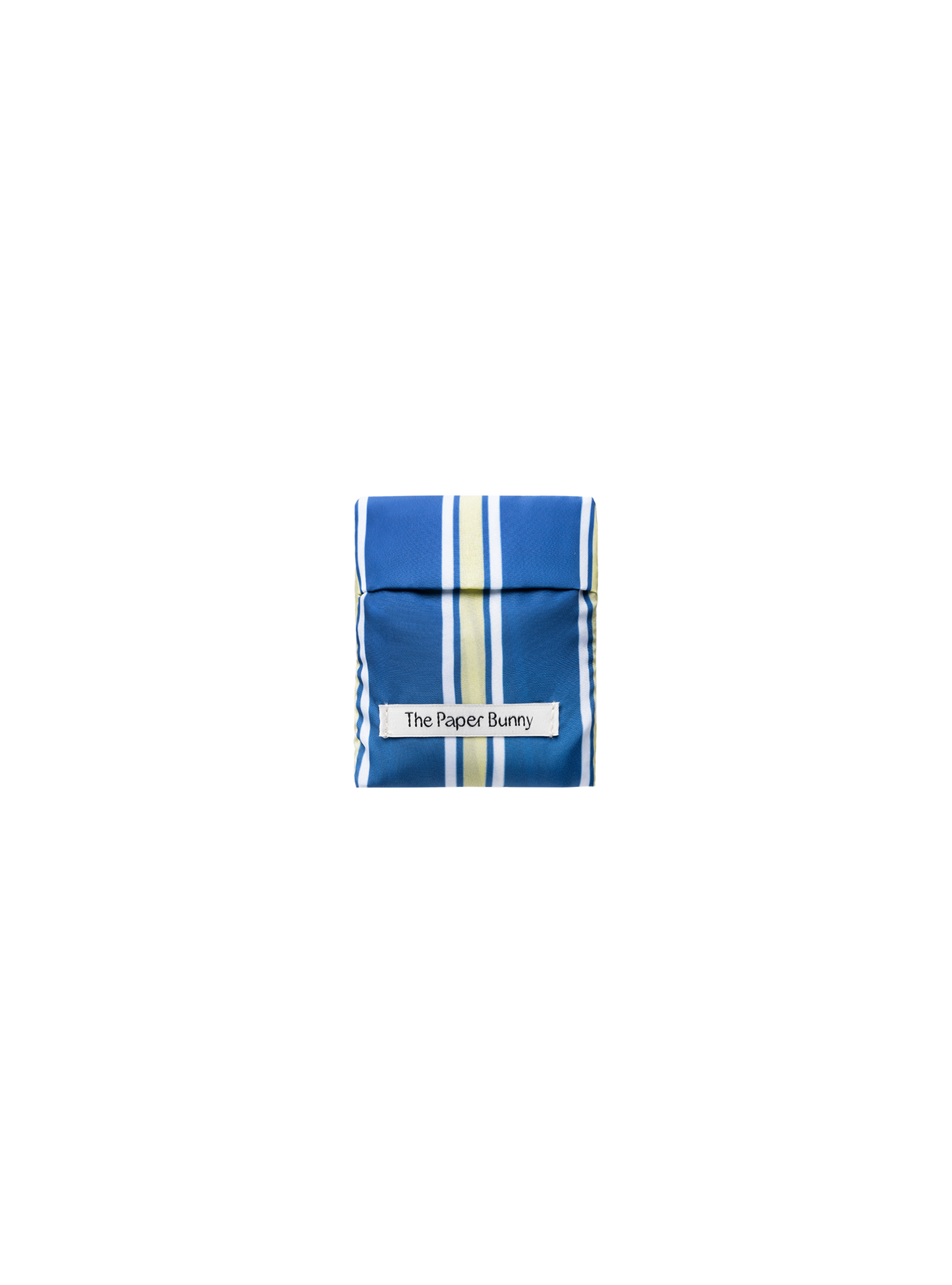 Reusable Bottle Bag (Stripes Cobalt)