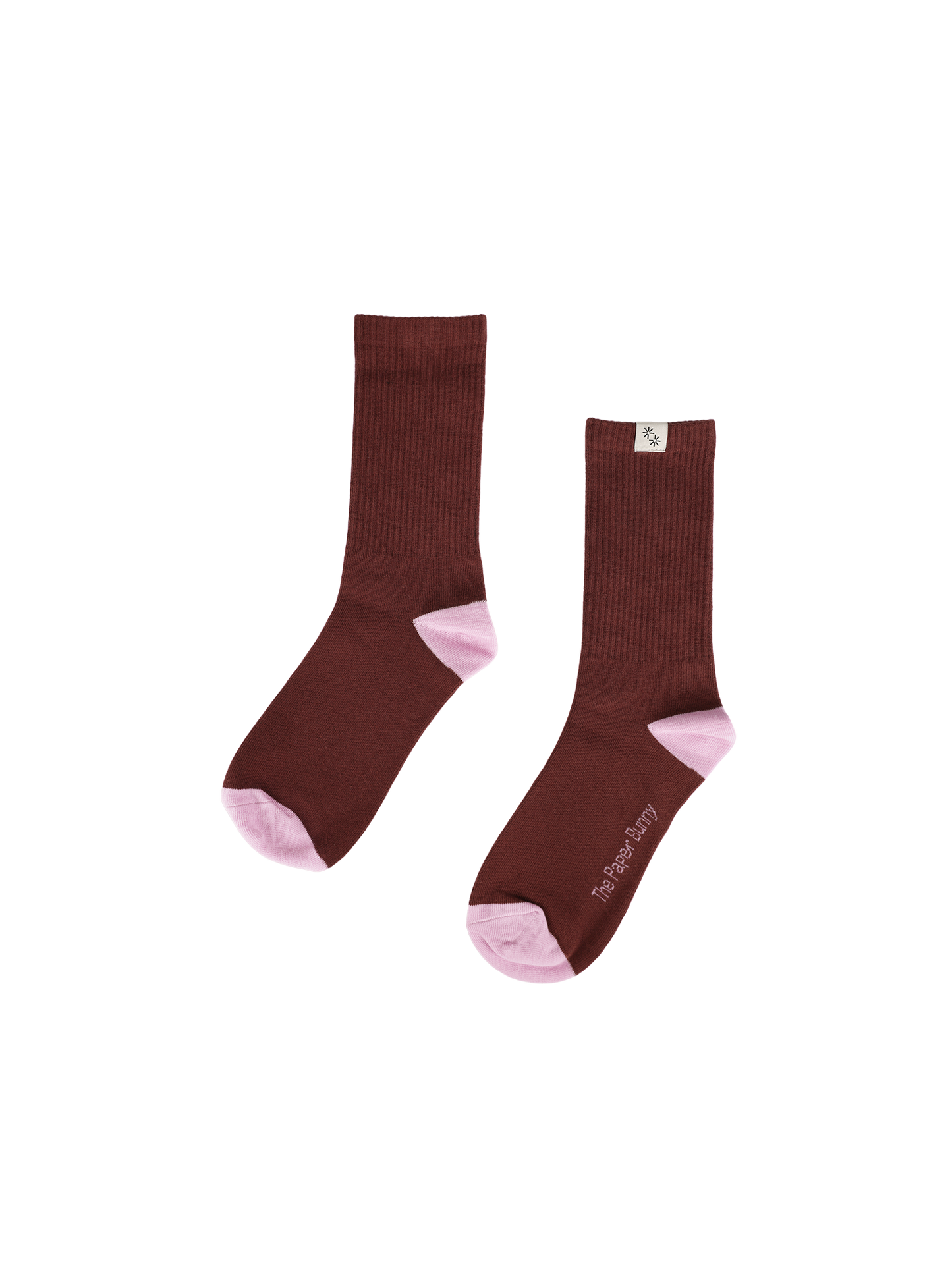 Ribbed Knit Socks (Jam)