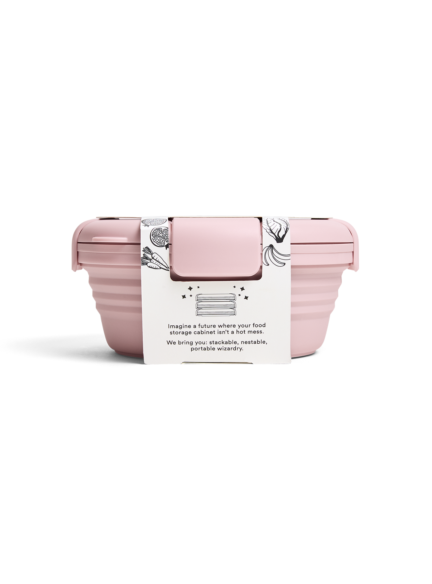 Stojo Collapsible Bowl (Carnation)