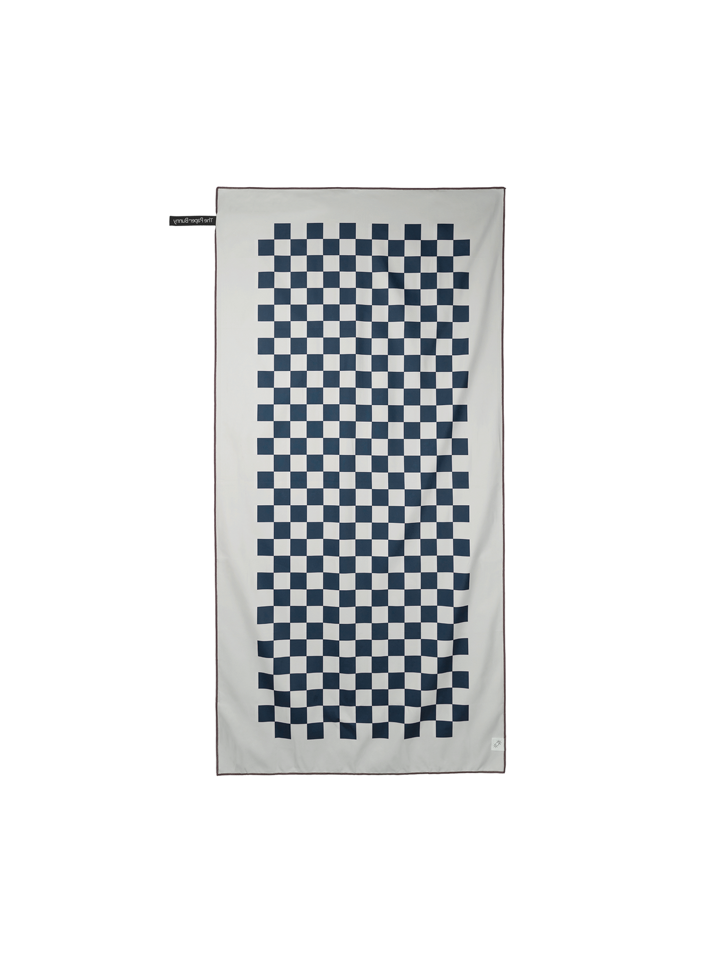 Travel Towel (Checkered Navy)