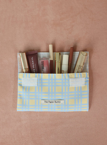 Mini Pocket Pouch (Checkered Beach)