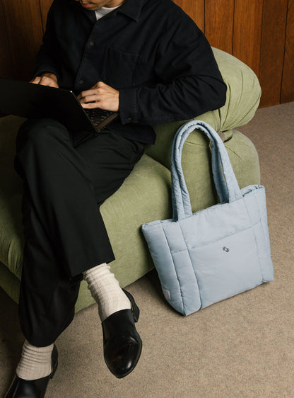 Puffer Shopper (Recraft Gloss Seaglass)