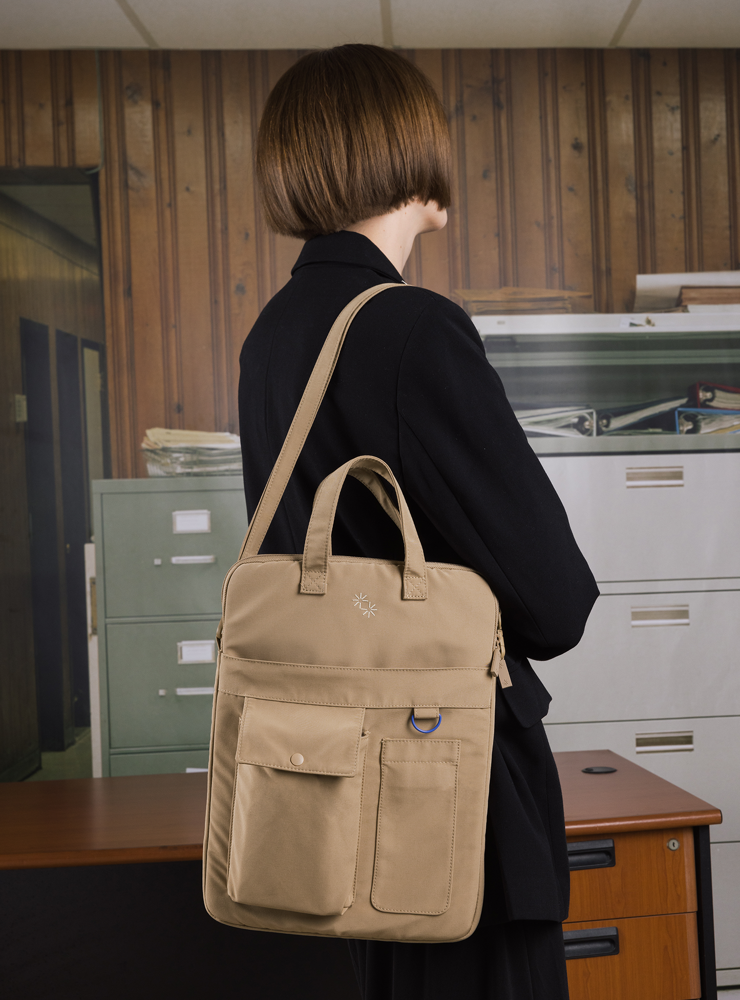 Utility Laptop Bag 15 (Taupe)