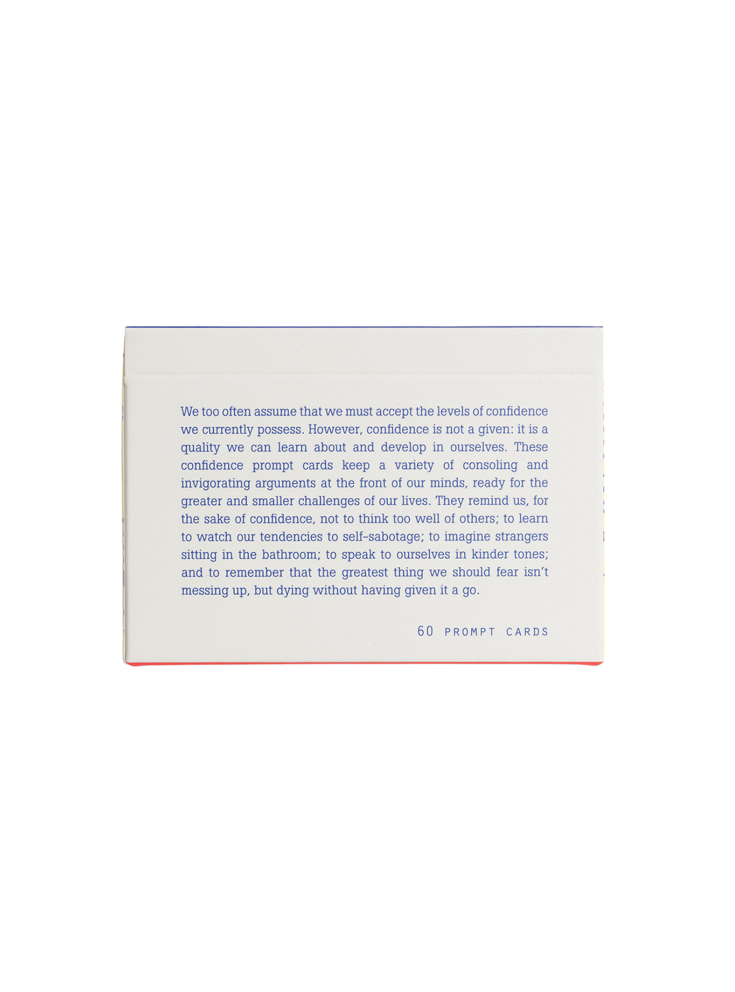 Confidence Prompt Cards