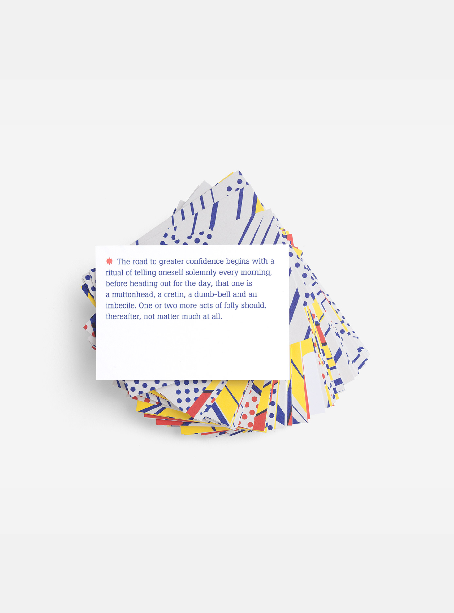 Confidence Prompt Cards