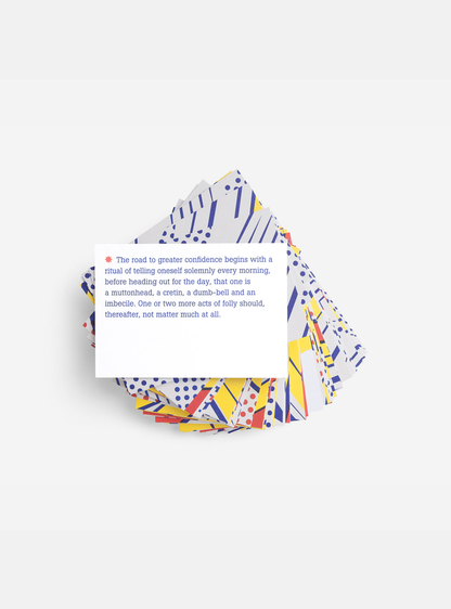 Confidence Prompt Cards