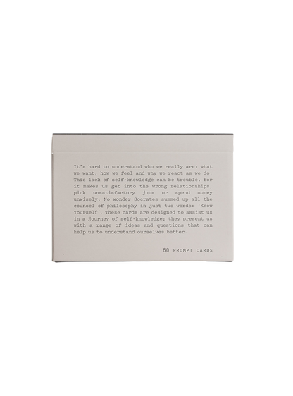 Know Yourself Prompt Cards