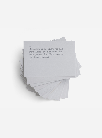 Know Yourself Prompt Cards