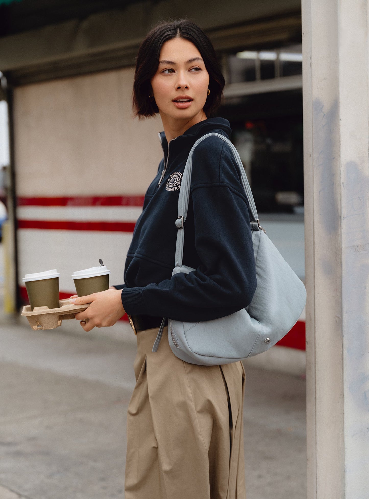 Half Zip Sweater (Midnight)