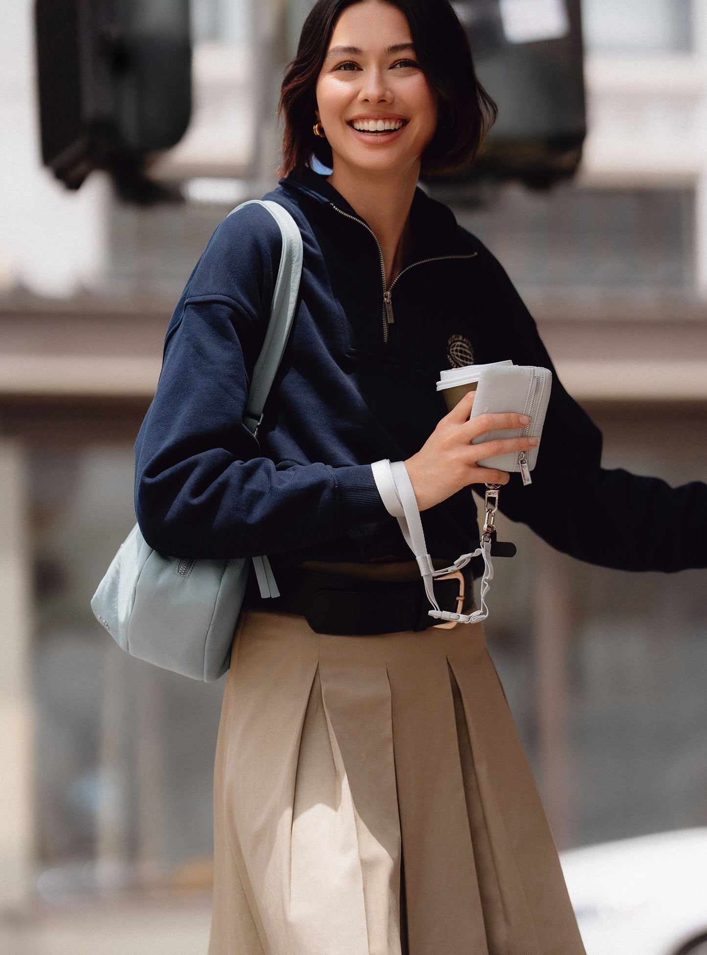 Half Zip Sweater (Midnight)