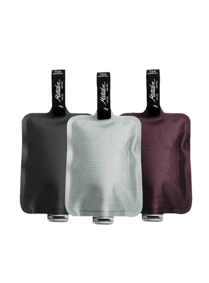 Matador FlatPak Toiletry Bottle 3-Pack (Warm Multi-Color)