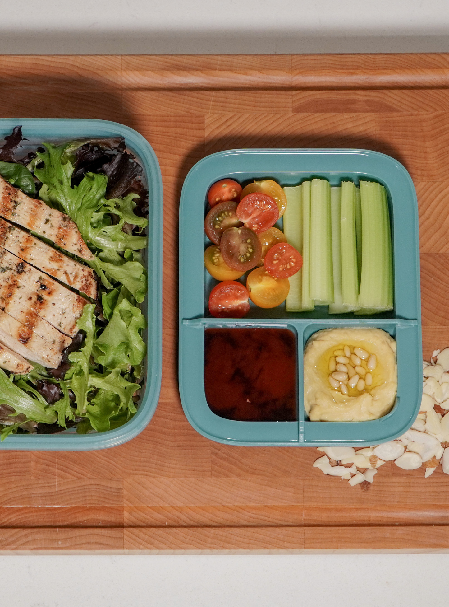 Stojo Collapsible Bento Container 16oz (Eucalyptus)