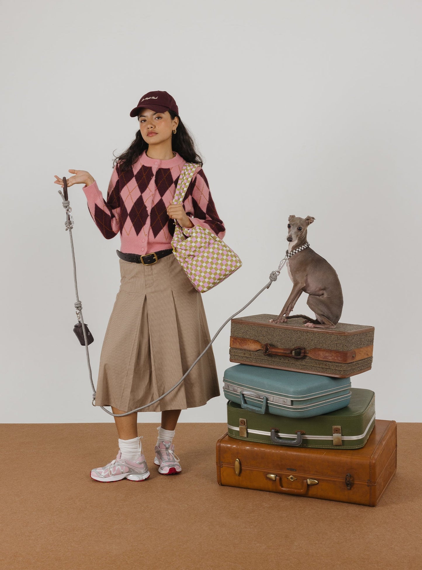 Multi-Way Rope Leash (Rum)