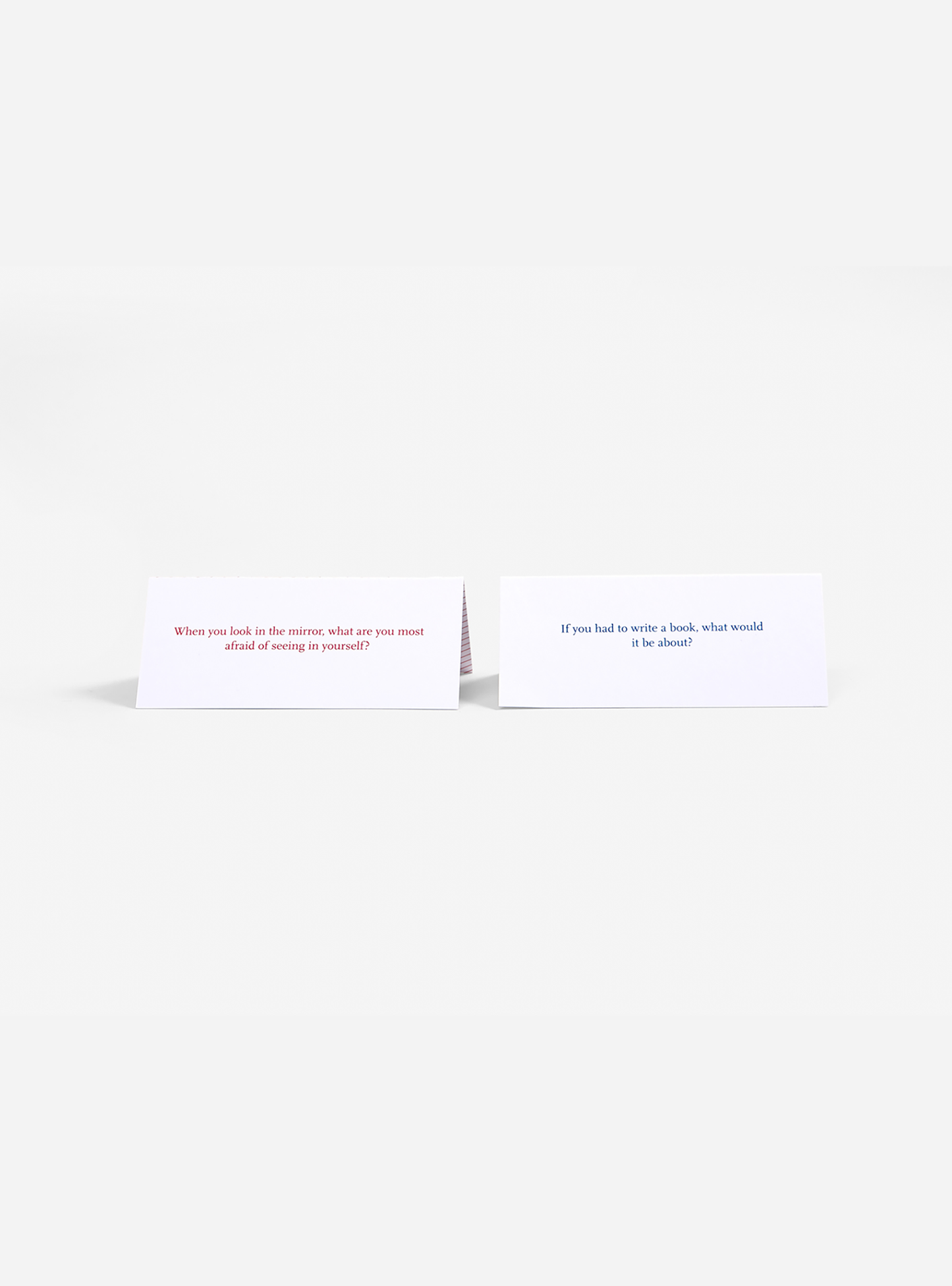 Table Talk Placecards