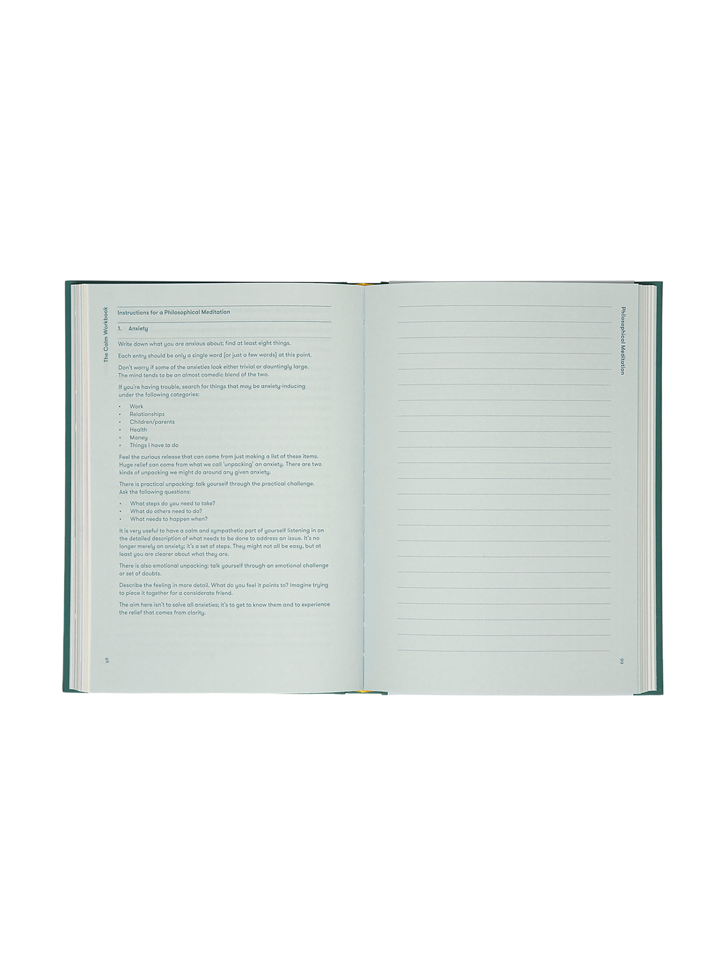 The Calm Workbook