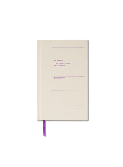 Therapy Notebooks Depression Guidebook