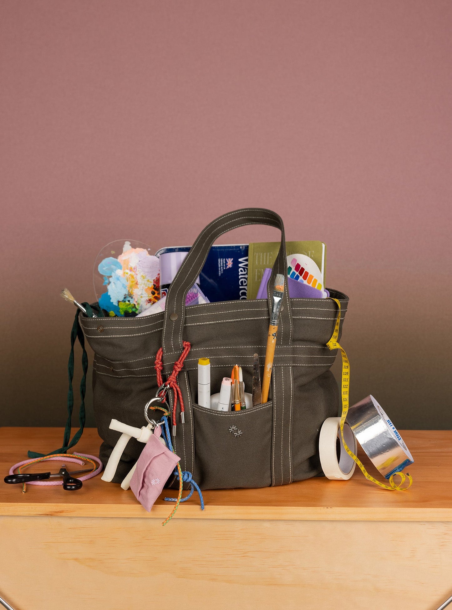Multi-Way Tote (Canvas Whiskey)