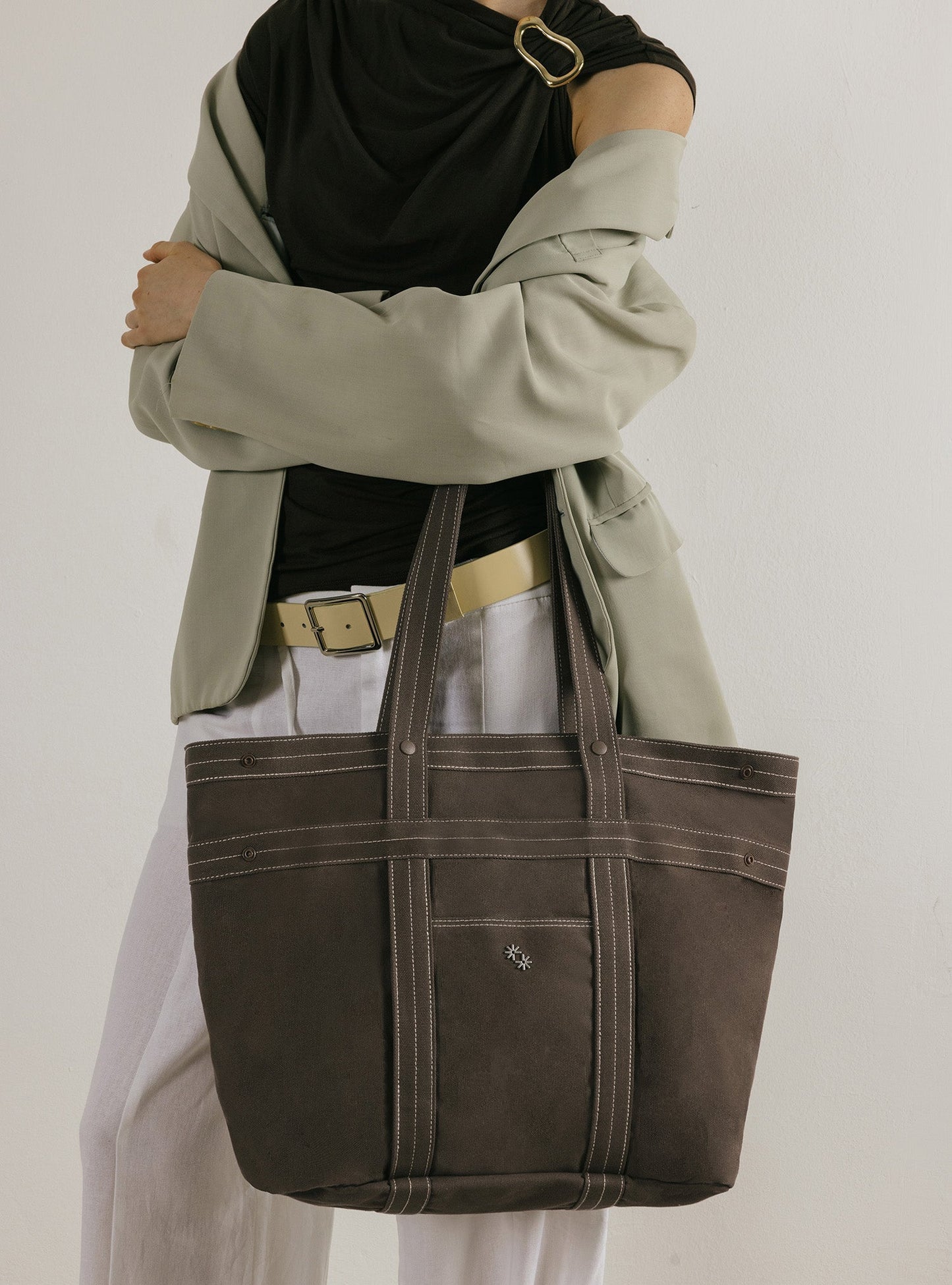 Multi-Way Tote (Canvas Whiskey)