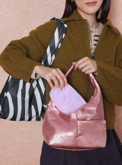 Mini Pillow Pouch (Terry Lilac)