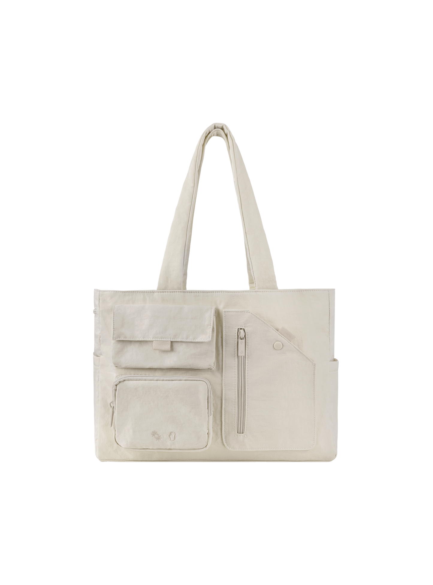 Reversible Multi-Pocket Tote (Citrus)