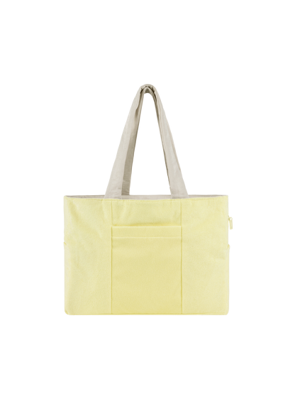 Reversible Multi-Pocket Tote (Citrus)