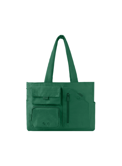 Reversible Multi-Pocket Tote (Moringa)