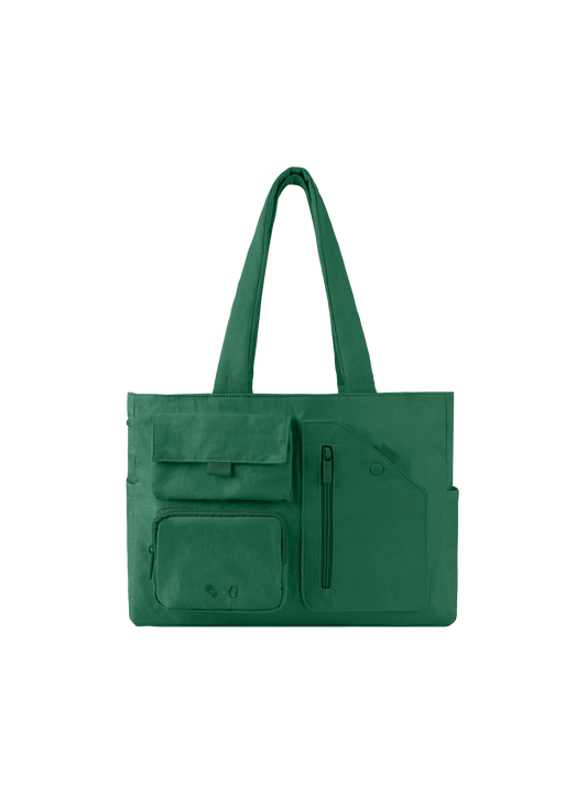 Reversible Multi-Pocket Tote (Moringa)