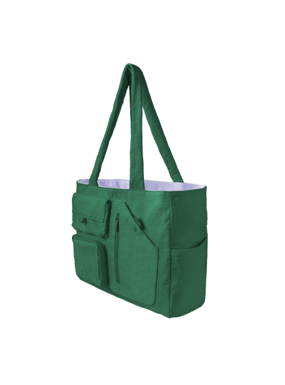 Reversible Multi-Pocket Tote (Moringa)
