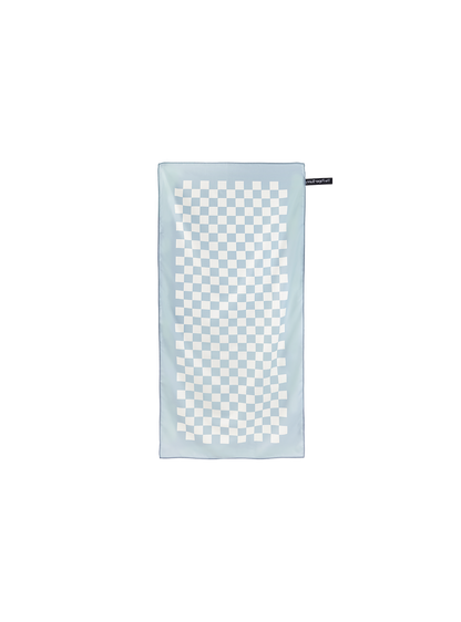 Mini Travel Towel (Checkered Sky)