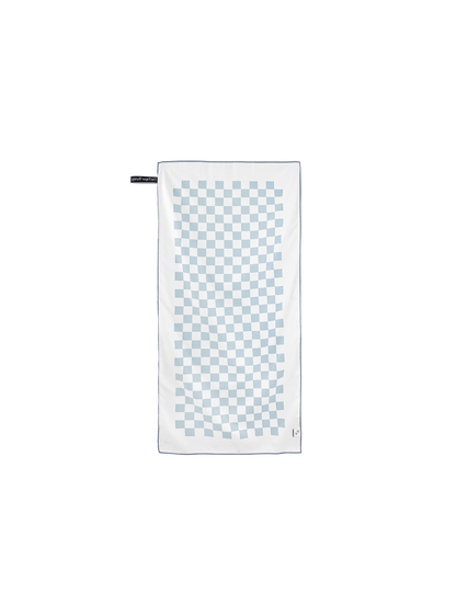 Mini Travel Towel (Checkered Sky)