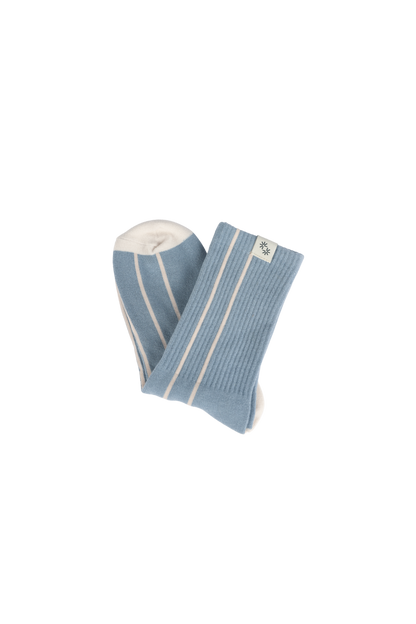 Ribbed Knit Socks (Bluepea)