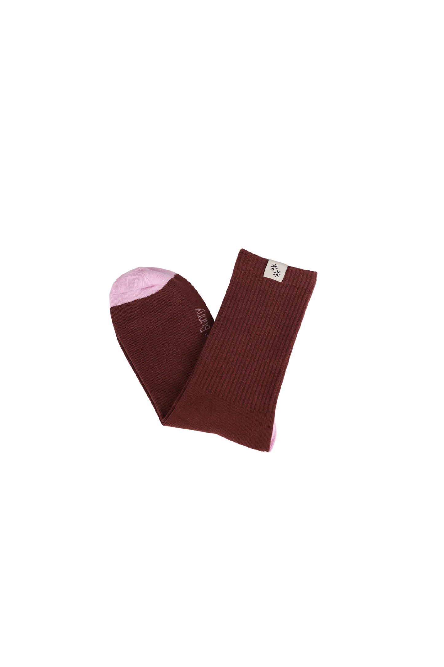 Ribbed Knit Socks (Jam)