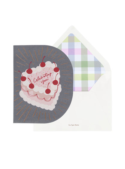 Celebrating You Cake Greeting Card