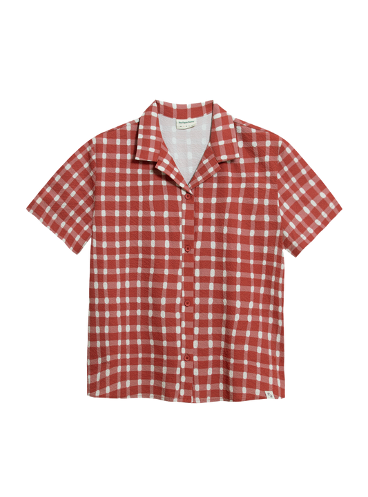 Resort Shirt (Seersucker Gingham)