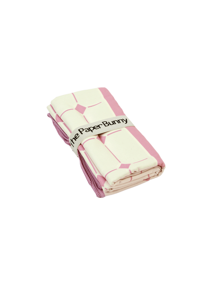 Travel Towel (Tile Pink)