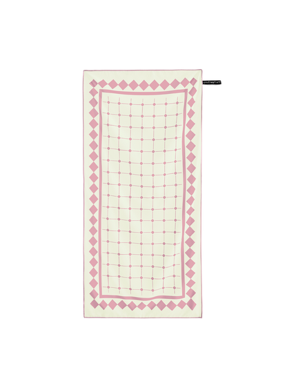 Travel Towel (Tile Pink)
