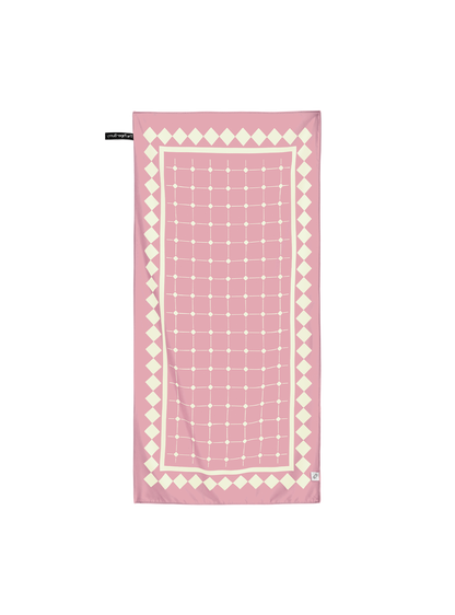 Travel Towel (Tile Pink)