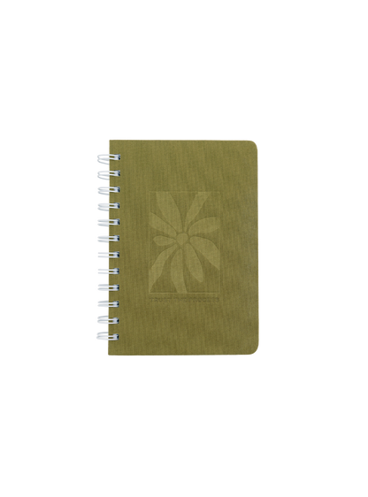 Trust The Process Ring Bound Compact Lined and Blank Notebook