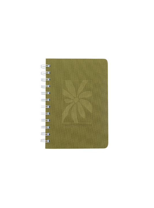 Trust The Process Ring Bound Compact Lined and Blank Notebook