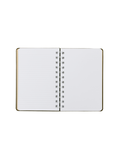 Trust The Process Ring Bound Compact Lined and Blank Notebook