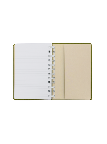 Trust The Process Ring Bound Compact Lined and Blank Notebook